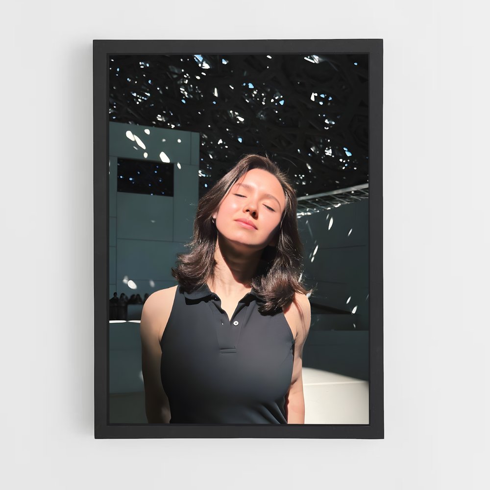 Poster Kamila de valieva – affiche Patinage artistique (vue 2)